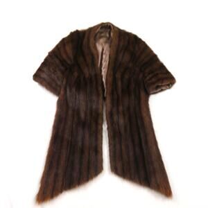 Long Fur Stole Cape Shawl Shoulder Wrap Sears Kerrybrooke Mink?